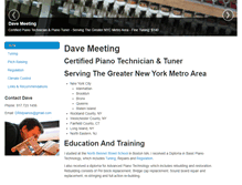 Tablet Screenshot of davemeeting.com